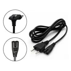 Cabo De Força Bipolar Energia Compatível com TV Samsung Philco Ps4 Ps5 Xbox Impressoras