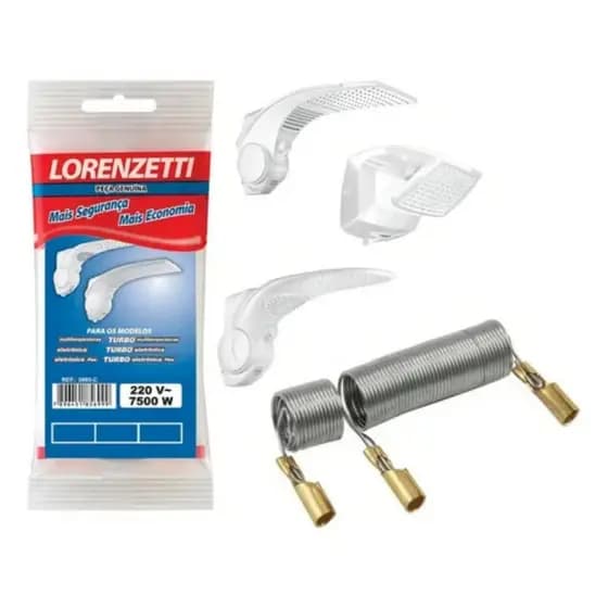 Resistência Original Duo Shower Quadra/Futura 220V 7500W Lorenzetti