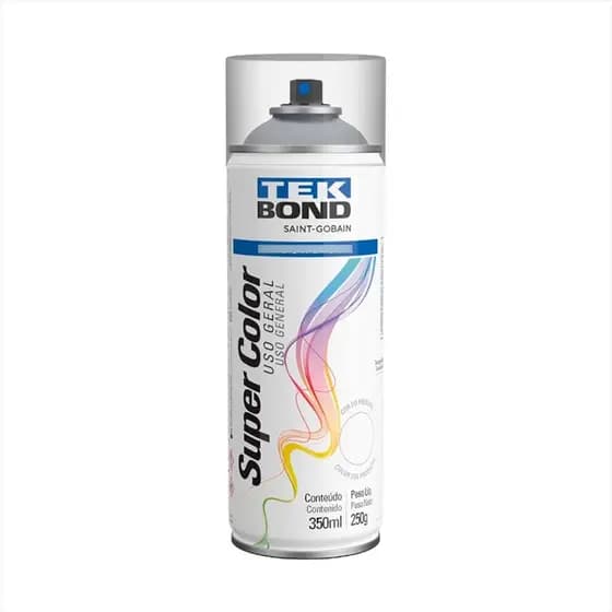 Tekspray Tinta Spray Verniz Brilhante Uso Geral 350ml Tekbond