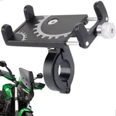 Suporte Celular Dominar 400 Aluminio Bajaj Dominar 250 Ultra Resistente Viagem Segura Não Vibra