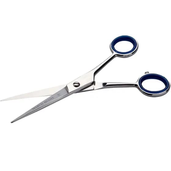 Tesoura Profissional Fio Liso p/ Cabelo 6", Aço Inox, 1746, Marco Boni, 1 Unidade