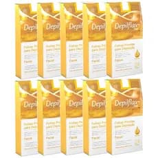 240 Folhas Prontas Para Depilação Facial Natural Depilflax (240)