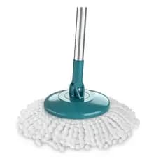 Refil Microfibra Giratórios 360° De Compatível Redondo Com Mop Esfregão Para Casa Em Cozinha Banheiro Multiuso Limpeza Balde