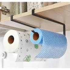 Porta Papel Suporte De Toalha Perfex Parede Para Armário Casa Em Banheiro Cozinha Multiuso