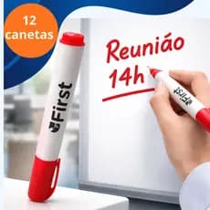 Caneta Quadro Branco Vermelha, Board Master, Kit Caneta Quadro Branco Caneta Quadro Branco Colorida