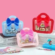 Sacos Ziplock Criativos Com Janela , Festa De Aniversário , Dia Das Crianças , Pequeno Saco De Presente De Doces