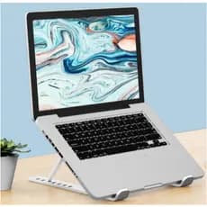 Suporte Apoio De Notebook Laptop Compacto Articulado Home Office / Suporte Notebook / Porta Notebook Preto