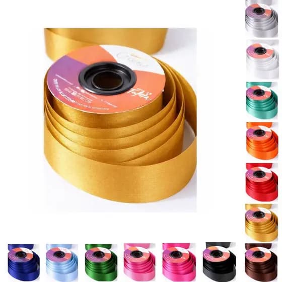 Fita Decorativa para laços 35m x 50m – Ideal para Embalagens e Presentes