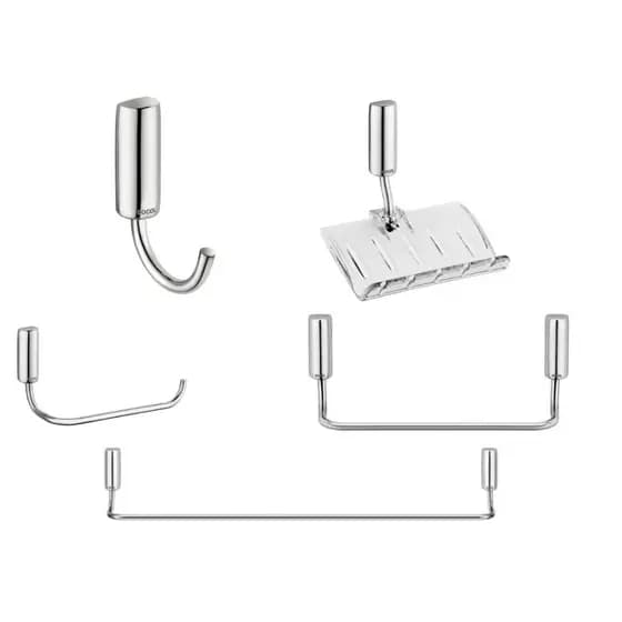 Kit De Acessórios Com 5 Peças Idea Cromado Docol