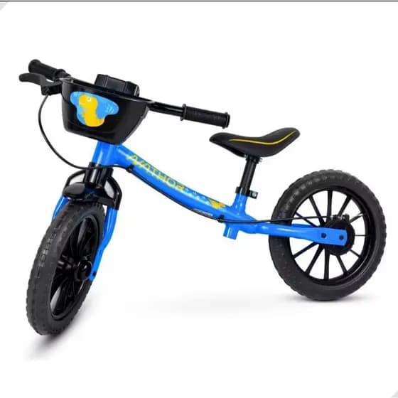 Bicicleta de Equilíbrio Infantil Aro 12 - Nathor Balance Bike sem pedal