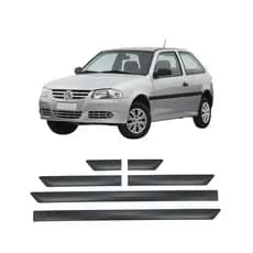 Friso Lateral Gol Parati G2 G3 E G4 2 Portas Modelo Original
