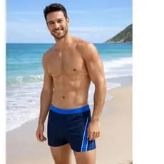Sunga Masculina Boxer com Forro e Cordão Tecido Premium Seca