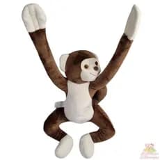 Urso de Pelúcia Decorativo Macaco –Quarto Infantil / Bebê  Tema Safari