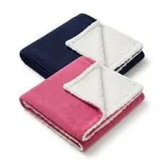 Manta Dupla Face Maternidade Soft Sherpa 90x70cm Conforto e Proteção para Bebê