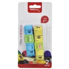 2 Fita Metrica Corporal Roupa Costura Artesanato 1,5m Metro