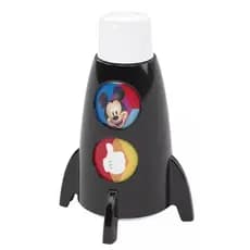 Garrafa Squeeze De Plástico Mickey Foguete De 320ml