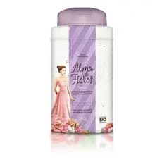 Talco Corporal Alma de Flores Baunilha 100g – Refrescância e Pele Macia