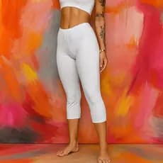 Calça Capri segunda pele Calça Feminina leg Corsário Caprei conforto segunda pele