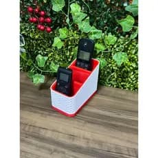 Suporte Porta 2 Controles Remoto Ar Tv Universal