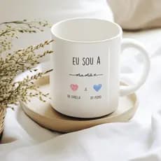 CANECA PERSONALIZADA PORCELANA  MÃES- Presentes cerâmica 325ml