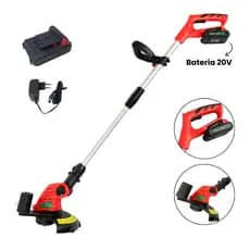 Aparador de Grama a Bateria 20V 2Ah e Carregador Bivolt Garthen GAB-200