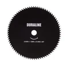Disco Lâmina para Roçadeira 80 Dentes 255mm Duraline
