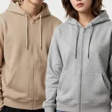 Moletom Ziper Jaqueta Lisa Aberta Feminina Capuz Bolso Blusa de Frio Grossa Inverno Masculina Quente