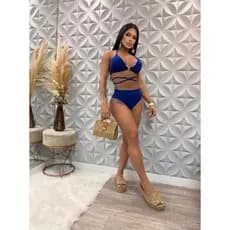 BIQUÍNI CANELADO HOT PANT FEMININO TENDÊNCIA