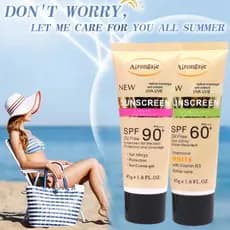 Fps90 + PA + + Creme Protetor Solar Impermeável Refrescante Hidratante Isolamento
