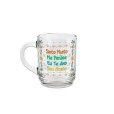 Caneca de Vidro Lisa Ho’oponopono 245ml