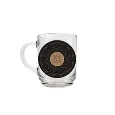 Caneca de Vidro Lisa Zodíaco 245ml
