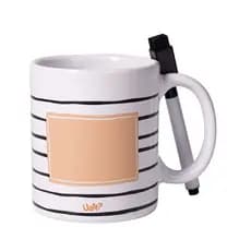Caneca Cerâmica Me Anota Frases, Cores e Amores 330ml