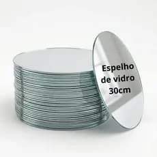 Espelho Decorativo Sousplast Souplast 30x30cm Toque de Sofisticação Casa Jantares Festas Mesa Posta
