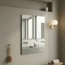 Espelho Decorativo de Parede 30x40 Para Banheiro Sala Quarto Decoração Vidro Legítimo