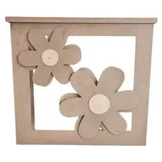 mesa balcao margarida em mdf crú