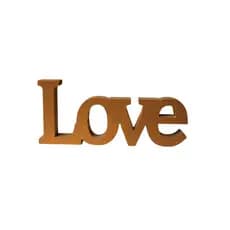 Palavra love mdf 18mm