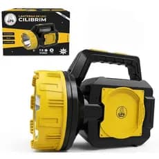 Lanterna Profissional Holofote de acampamento LED portátil Recarregável Brilho ajustável disponível