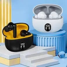 F3 Fone De Ouvido Sem Fio Bluetooth TWS Fones Com Microfone Embutido Controle De Toque Cancelamento De Ruído