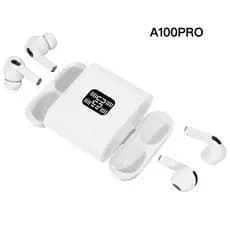 Fones De Ouvido 4 Em 1 Fone bluetooth Inteligente A100 Esportivo À Prova D'água ultra-Clearmicrofone Bateria De Longa Du
