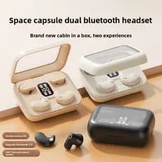 B48 4 Em 1 Sem Fio Bluetooth Fones De Ouvido Som Estéreo HD Baixo Cancelamento Ruído Com Microfone Para Esportes Corrend