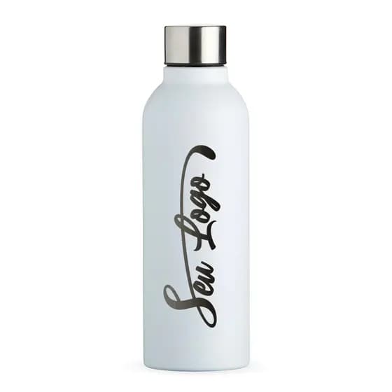 Garrafa Inox 800ML Personalizada com seu Nome, Logo ou Time - Gravação Permanente a Laser