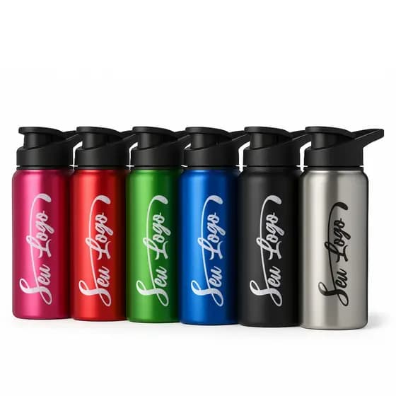 Squeeze Garrafinha 650ML - Personalizada com Logo ou Nome com Gravação Eterna!