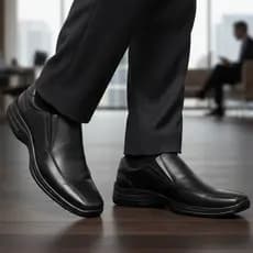 Sapato Social Masculino Zarato Confortável Antiderrapante Calce Fácil Resistente Casual