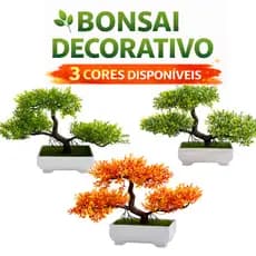 Bonsai Artificial Pinho Realista Modelo Nuvem Planta Decorativa Natural em Plástico para Decoração Casa Escritório