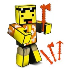 Boneco MEL 15cm Articulado C/ 3 Acess. + Ferram. + Chaveiro