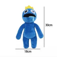 Boneco Blue Babão Rainbow Friends Jogo Roblox Azul Pelúcia Brinquedo Criança Estoque já no Brasil Lançamento
