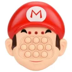Pop It Mini Gamer Retro Anti Stress Versão Mario E Luigi Séries Atualizado