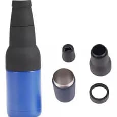 Copo Térmico 4 em 1 em inox Multiuso porta long Neck Latas Copo Abridor De Garrafas Para Cerveja Refrigerante água H2o