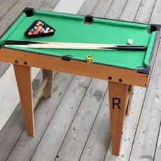 Mini Bilhar Grande Sinuca Snooker Infantil Maior Mesa 64Cm Brinquedo Criança