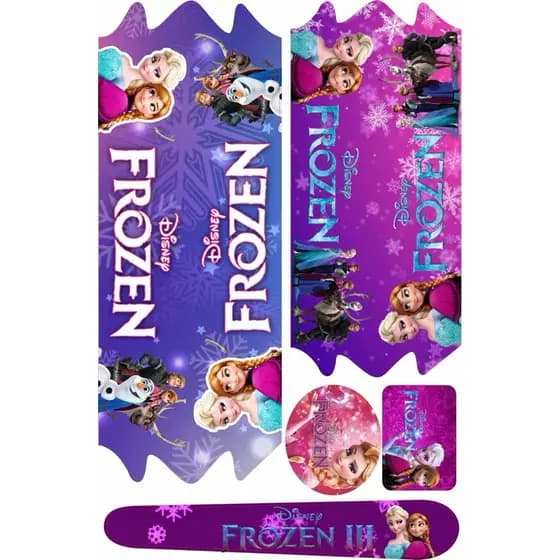 Adesivo para bicicleta infantil FROZEN II | Aro 12,16,20 e 24